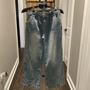 Women’s trouser style jeans size 4